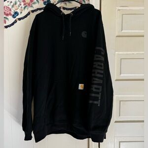 Carhartt Men's Rain Defender Loose Fit Midweight C Graphic Sweatshirt